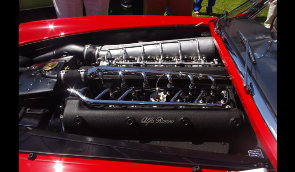 Alfa Romeo 6C 3000CM Superflow IV Pinin Farina 1960  engine